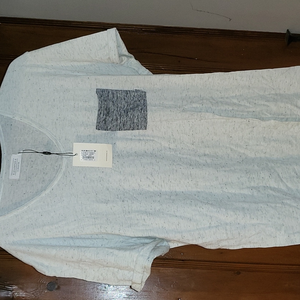 Eleven Paris T-Shirt (with Grey pocket)